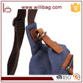 Leisure Single Shoulder Sling Canvas Men Sport Chest Bag Outdoor